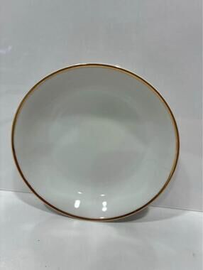 Snow China Gold Trim Small Dish Made in Japan